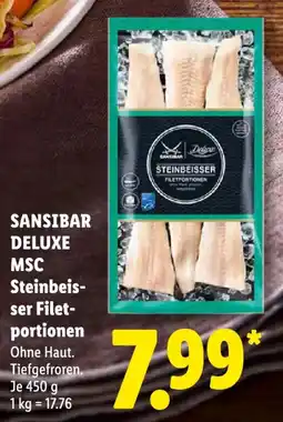 Lidl SANSIBAR DELUXE Steinbeisser Filetportionen Angebot
