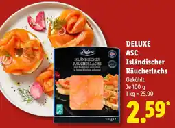 Lidl DELUXE ASC Isländischer Räucherlachs Angebot