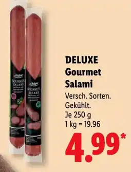 Lidl DELUXE Gourmet Salami Angebot
