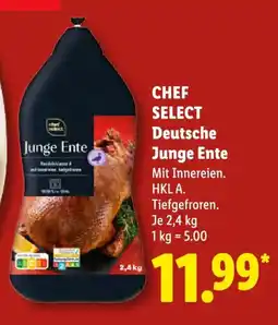 Lidl CHEF SELECT Deutsche Junge Ente Angebot