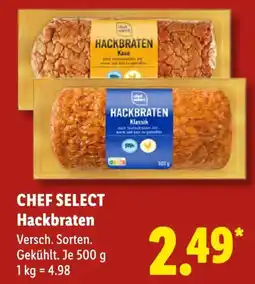 Lidl CHEF SELECT Hackbraten Angebot