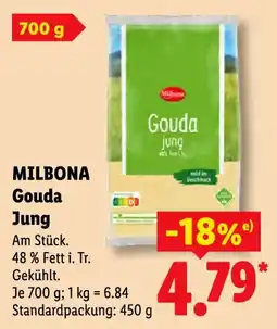 Lidl MILBONA Gouda Jung Angebot
