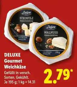 Lidl DELUXE Gourmet Weichkäse Angebot