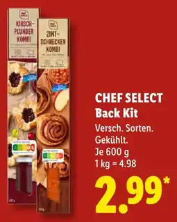 Lidl CHEF SELECT Back Kit Angebot