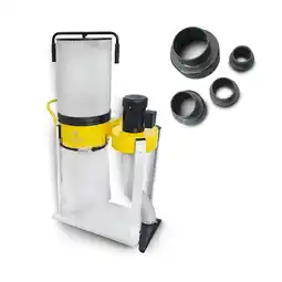 Netto Marken-Discount BAMATO Absauganlage AB-1500CF mit Feinstaubfilter und Adapter Set (400V) Angebot