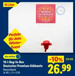 Lidl Deutscher Premium Glühwein Angebot