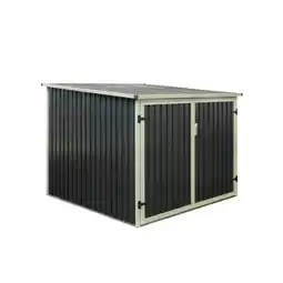 Netto Marken-Discount Westmann Fahrradgarage Gartenbox Aufbewahrungsbox 203x200x158 cm Angebot