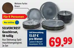 Lidl SILVERCREST Geschirrset Angebot