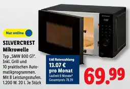 Lidl SILVERCREST Mikrowelle Angebot