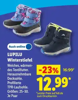 Lidl LUPILU Winterstiefel Angebot