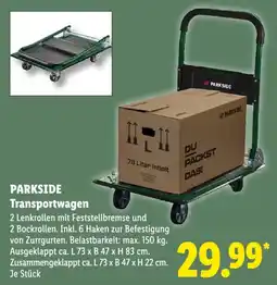 Lidl PARKSIDE Transportwagen Angebot