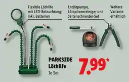 Lidl PARKSIDE Löthilfe Angebot