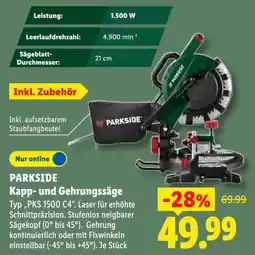 Lidl PARKSIDE Kapp- und Gehrungssäge Angebot