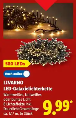Lidl LIVARNO LED-Galaxielichterkette Angebot
