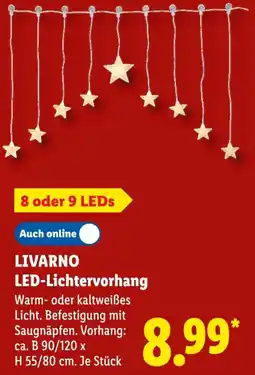 Lidl LIVARNO LED-Lichtervorhang Angebot