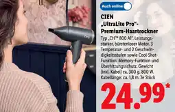 Lidl CIEN „UltraLite Pro“-Premium-Haartrockner Angebot