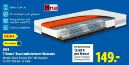 Lidl HN8 7-Zonen-Taschenfederkern-Matratze Angebot