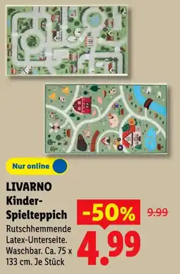 Lidl LIVARNO Kinder-Spielteppich Angebot