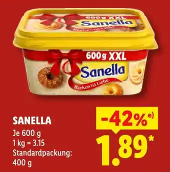 Sanella Backen ist Liebe