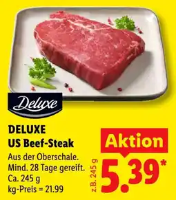 Lidl Deluxe US Beef-Steak Angebot