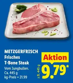 Lidl METZGERFRISCH Frisches T-Bone Steak Angebot
