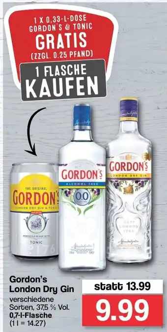 Famila Nord West Gordon's London Dry Gin 700ml Angebot