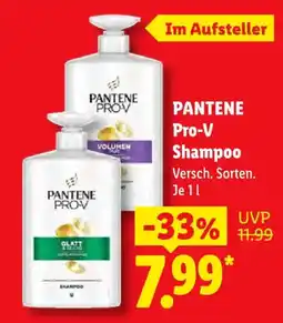Lidl PANTENE Pro-V Shampoo Angebot