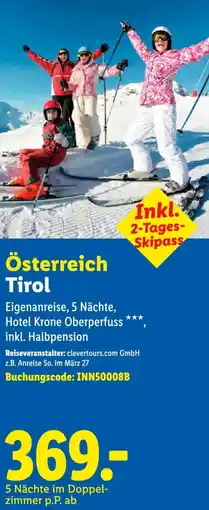 Lidl Österreich Tirol Angebot