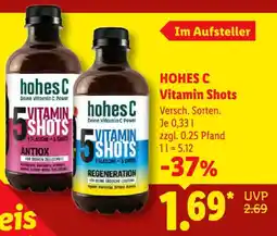 Lidl HOHES C Vitamin Shots Angebot
