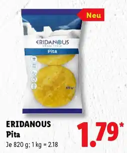 Lidl ERIDANOUS Pita Angebot