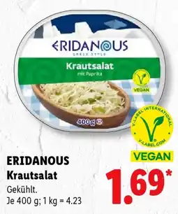 Lidl ERIDANOUS Krautsalat Angebot