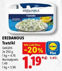 Lidl ERIDANOUS Tzatziki Angebot