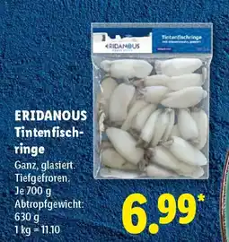 Lidl ERIDANOUS Tintenfischringe Angebot