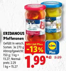 Lidl ERIDANOUS Pfefferonen Angebot