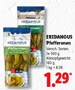 Lidl ERIDANOUS Pfefferonen Angebot