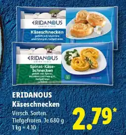 Lidl ERIDANOUS Käseschnecken Angebot