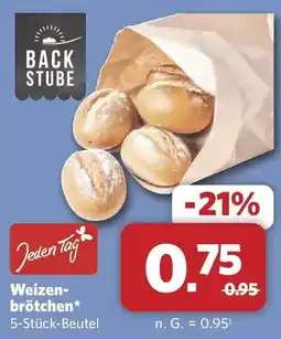 Combi Jeden Tag Weizenbrötchen Angebot