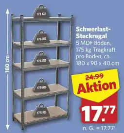 Combi Schwerlast Steckregal Angebot