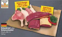 Combi Entenbrust oder Entenschenkel Angebot