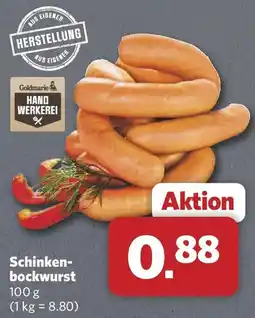 Combi Goldmarie Schinkenbockwurst Angebot
