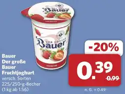 Combi Bauer Der große Bauer Fruchtjoghurt Angebot