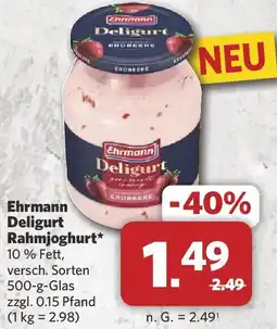 Combi Ehrmann Deligurt Rahmjoghurt Angebot