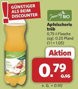 Combi Jeden Tag BIO Apfelschorle trüb Angebot