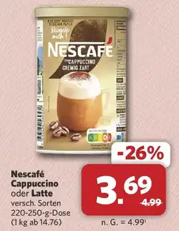 Combi Nescafé Cappuccino Angebot