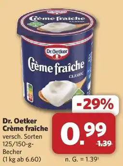 Combi Dr. Oetker Crème fraîche Classic Angebot