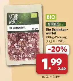Combi Naturwert Bio Schinkenwürfel Angebot