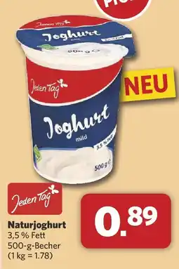 Combi Jeden Tag Naturjoghurt Angebot