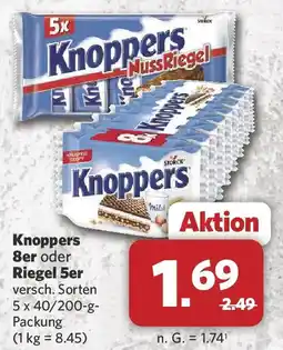 Combi Knoppers NussRiegel Angebot