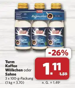 Combi Turm Kaffee Wölkchen oder Sahne Angebot