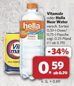 Combi Vitamalz oder Hella Near Water Angebot